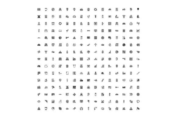 Essential Outlined Icons Collection: A Practical Design Resource for Modern Projects