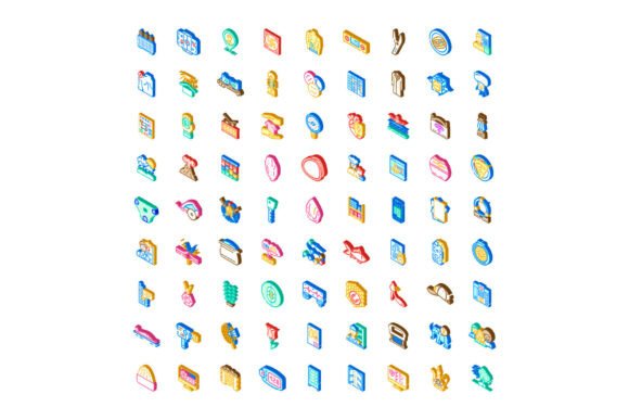 Isometric Icon Collection: A Versatile Resource for Modern Design